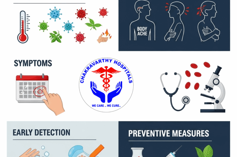 Understanding Viral Fever: Symptoms, Causes, and Early Detection at Chakravarthy Hospitals
