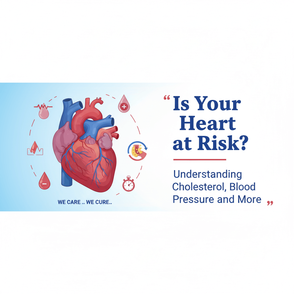 Is Your Heart at Risk? Understanding Cholesterol, Blood Pressure, and More