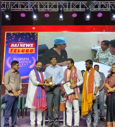 Dr. Tharun Kumar Reddy Honored with Prestigious Business Excellence Award 2025
