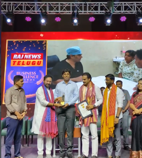 Dr. Tharun Kumar Reddy Honored with Prestigious Business Excellence Award 2025