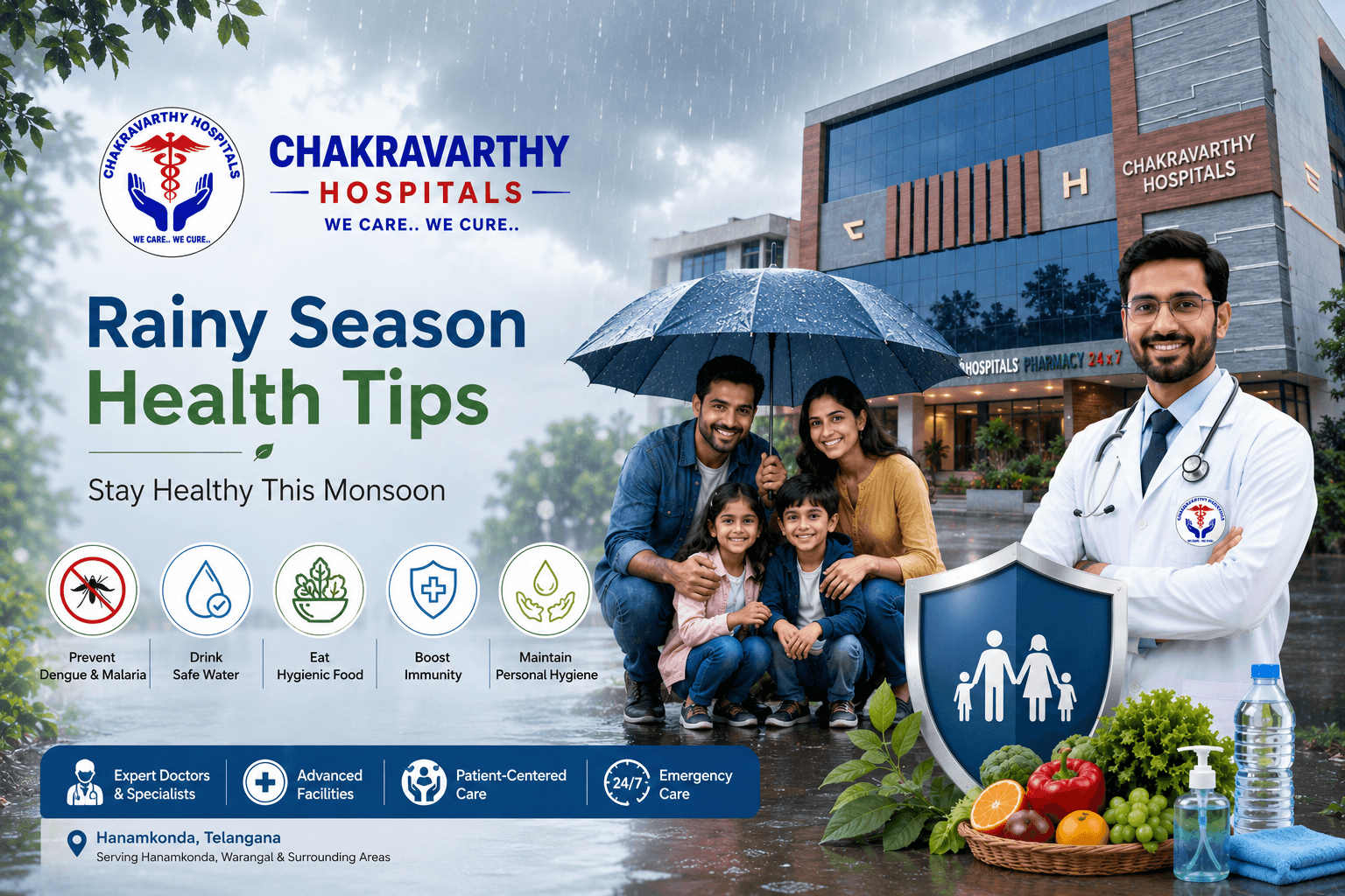 Rainy Season Health Tips and Common Monsoon Diseases